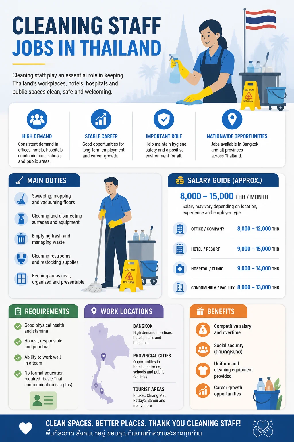 Cleaning Staff Jobs